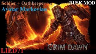 Grim Dawn Dusk #5. Аватар Марковиана, прорубание орд и бег за алтарями...