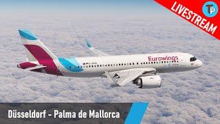 Flight Simulator 2020 | Düsseldorf - Palma de Mallorca (DUS-PMI) | Airbus A320neo | Eurowings | IVAO