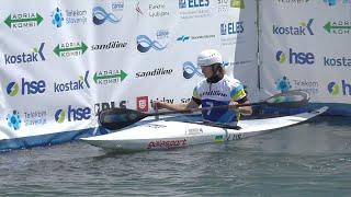 Viktoriia Us Ukraine Final / 2023 ICF Canoe-Kayak Slalom World Cup Ljubljana Slovenia