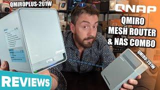 QNAP QMiroPlus-201W Mesh Router NAS Combo Hardware Review