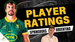 SPRINGBOKS PLAYER RATINGS SHOW | South Africa vs Argentina Review