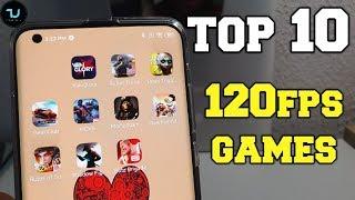 TOP 10 120FPS Games for Android smartphones/tablets! 60FPS/90FPS/120Hz screens