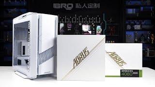 「BRO」4K Water Cooled PC Build.AORUS AC601G With Xtrme X Ice Family Bucket.技嘉 机械雕AC601G 分体水冷