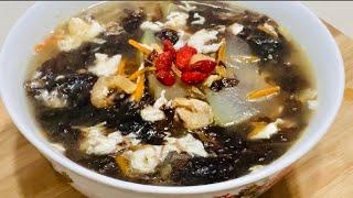 15 minutes healthy & delightful wintermelon seaweed soup you must try! 冬瓜紙菜湯