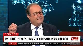 Interview: François Hollande on Trump, Europe and NATO