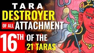 16th of the 21 Taras: Red Tara, Destroyer of All Attachments