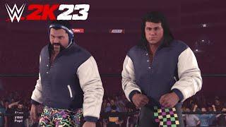 WWE 2K23 - Steiner Brothers (Entrance, Double-Team-Moves, Finisher)