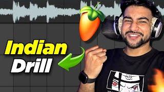 Indian Drill Beat Tutorial in FL Studio | Hindi