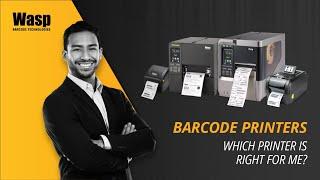 Barcode Printers: Which Printer is Right for Me? | Wasp Barcode Technologies