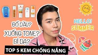 #12 - Review 5 Loại Kem Chống Nắng Hợp Lý Cho Mùa Hè