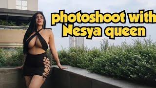 mbolang ke Surabaya demi motret model cantik Nesya queen...