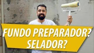 Fundo Preparador de Paredes ou Selador Acrílico?