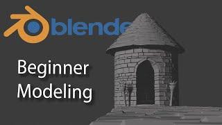 Easily Model A Tower In Blender - Beginner Tutorial