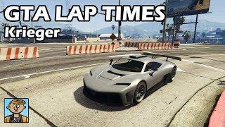 Fastest Supercars (Krieger) - GTA 5 Best Fully Upgraded Cars Lap Time Countdown