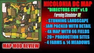 FS17 Nicolonia DC Map v1.9 Directors Cut "Map Mod Review"