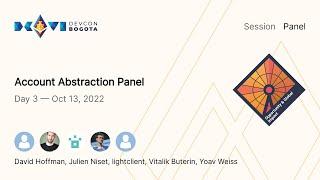 Account Abstraction Panel | Devcon Bogotá