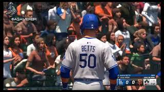 MLB 24 Playstation 4 : Los Angeles Dodgers vs. San Francisco Giants | Gameplay