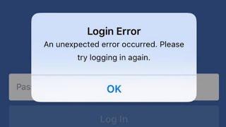 How to fix Facebook login error an unExpected Error Occurred please try again later in iOS 14.4.2