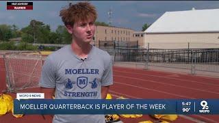 Moeller junior QB Matt Ponatoski is the WCPO 9 Gold Star Chili Player of the Week