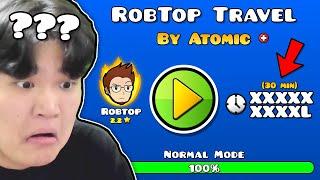 DORAMI vs ROBTOP TRAVEL (30 MINUTES CHALLENGE) | Geometry Dash