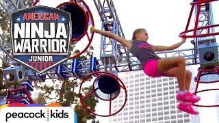 AMERICAN NINJA WARRIOR JUNIOR | Epic Girl Power Racing!