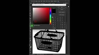 How to Separate & Change the Background Color of Objects in Photoshop! #shorts