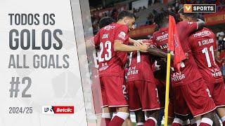 Todos os golos da jornada (Liga 24/25 #2)