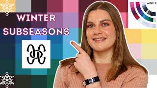 House of Colour Winter Subseasons Explained! Which subseason are you?!