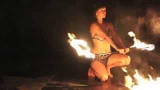 Exotic Fire Dancer