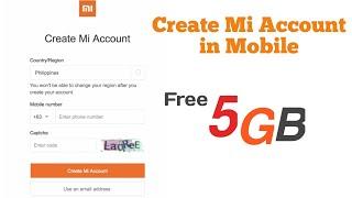 How to Create MI Account In Mobile Phone ll Create Mi Account ll