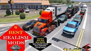 Six Best Must Have Realism Mods 2020:- American Truck Simulator 1.37