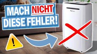 LUFTENTFEUCHTER KAUFEN:  Bitte mache nicht DIESE Fehler ! 