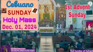 Dec. 01, 2024 Cebuano Sunday Mass(anticipated-11/30)@Nat'l. Shrine of St.Joseph(Cebu)*1st Advent Sun