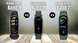 Xiaomi Smart Band 9 Vs Xiaomi Smart Band 8 Vs Xiaomi Smart Band 7