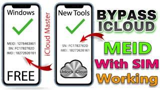 How to Bypass iCloud Lock MEID Devices Full Free With Sim Net | MEID Sim Bypass Using Windows Tools