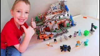 BEST LEGO EVER! - Minecraft Mountain Cave!