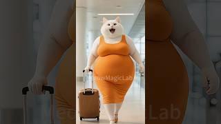 They laughed at fat cat on plane so she fights back #cat #kitten #inspiration #catlovers #cutecat