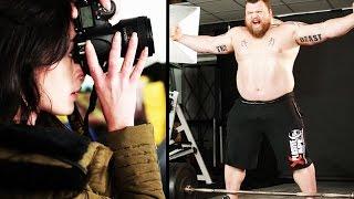 Jay Jessop shoots Eddie Hall