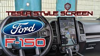 Workshop 12 QHD 2K 14.4" Tesla Style Screen || FORD F-150 || Installation Video