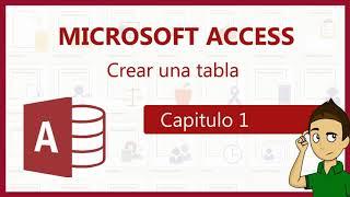 0️⃣1️⃣ Como CREAR una TABLA en access paso a paso 