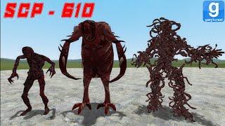 Creepiest Scp ever! | Scp 610 " The Flesh That Hates" |Gmod