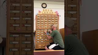 Seed library! Free seeds! There may be one near you! Start the garden!