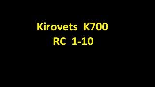 Kirovers K700 RC 1-10 - model preparation for painting part 1