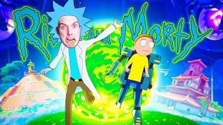 RICK & MORTY TAKE OVER FORTNITE!