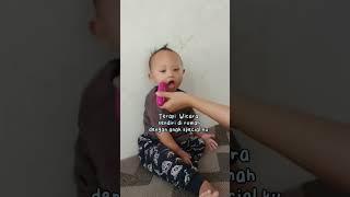 terapi wicara down syndrom pijat wajah dengan alat #downsyndrome #terapiwicara #bumil #busui