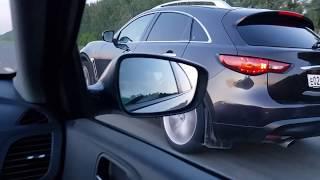 Hyundai Solaris Turbo VS Infiniti FX35 (307 л.с)