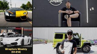 Lamborghini Aventador or Gallardo? Take your pick!|Trip to Wraptors Vaughan| Wraptors Weekly(S1-E14)