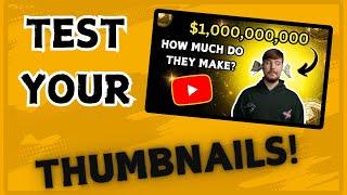 How To PREVIEW Your Thumbnails BEFORE Uploading!