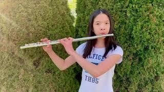 Chromatic scale practice on flute