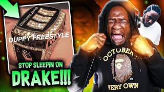 STOP SLEEPIN ON DRAKE!!! "Duppy Freestyle" (REACTION)